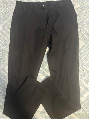 Men's Black Dress Pants - Classic Tailored Fit